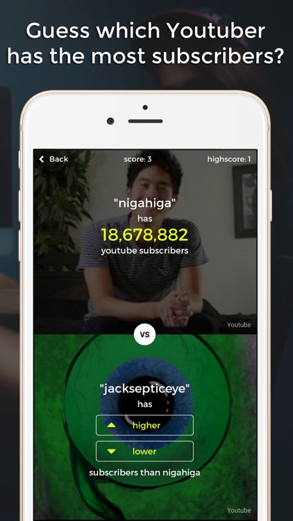 The Higher vs Lower Ultimate Game 2017