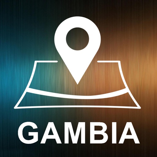 Gambia, Offline Auto GPS icon