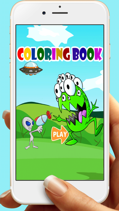 How to cancel & delete Monster Alien For Coloring Book Games from iphone & ipad 1