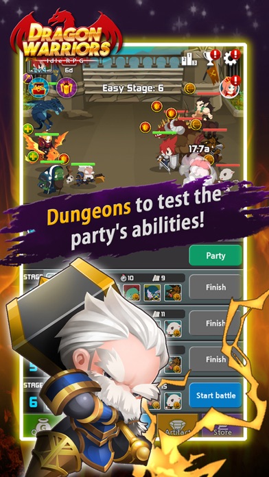 Dragon Warriors : VIP screenshot 4