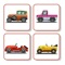 Icon Matching Car Cards Educational Games for Kids