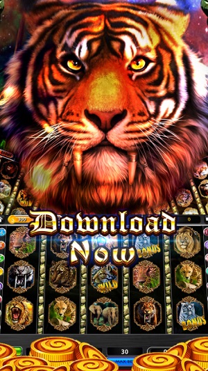 Royal Smilodon Slots: Carnivores Slot Machines Fun(圖1)-速報App