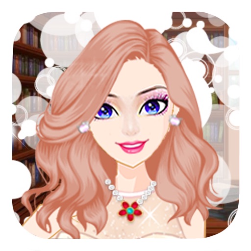 Romantic evening dress - Beauty Dress up Salon iOS App
