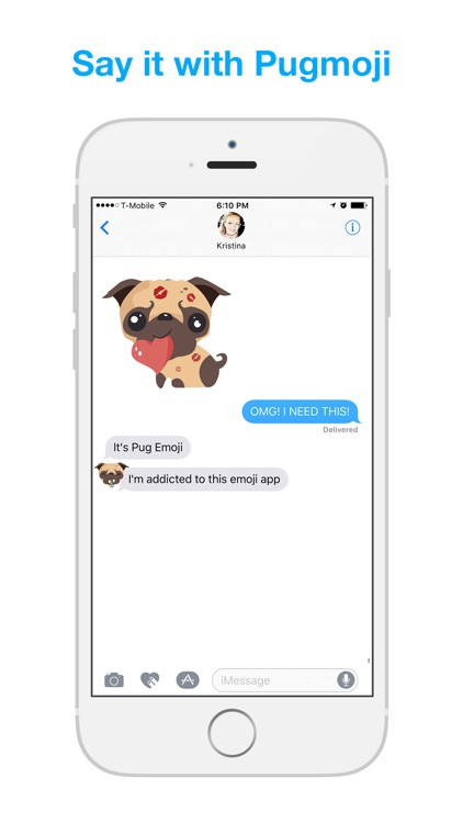 Pug Moji - Pug Emoji & Stickers