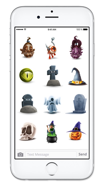 Fun 3D Halloween Sticker Pack screenshot-3