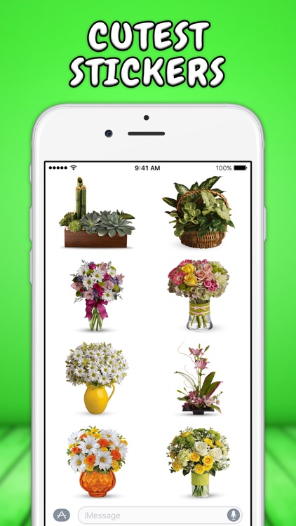 Greetings Flower Stickers screenshot-3