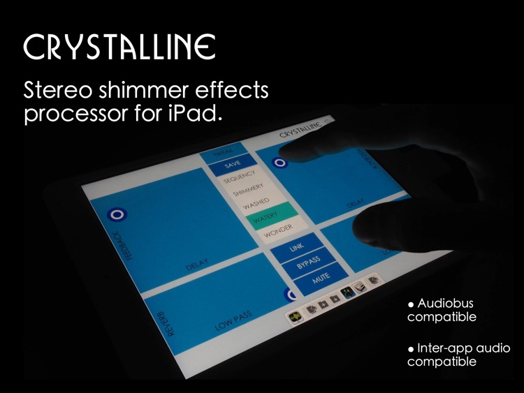 Crystalline - Shimmer Reverb Effects Processor screenshot-0