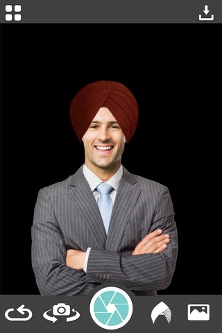 Punjabi Turban Photo Booth - Turban Photo Montage - náhled