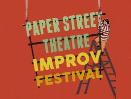 Send your friends stickers to celebrate Paper Street Theatre's 2nd Annual Improv Festival