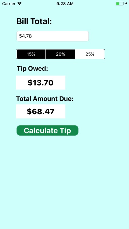 My Personal Tip Calculator screenshot-3