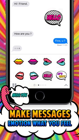 Lip hot girl Stickers for iMessage(圖2)-速報App