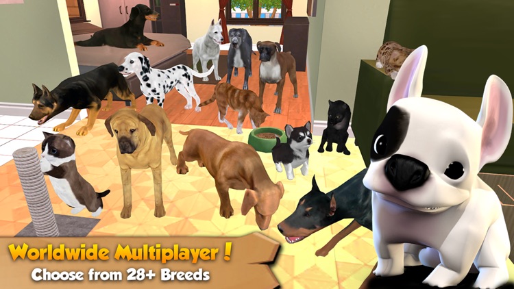 Cat & Dog Online: Multiplayer Kitten & Puppy Sim screenshot-0