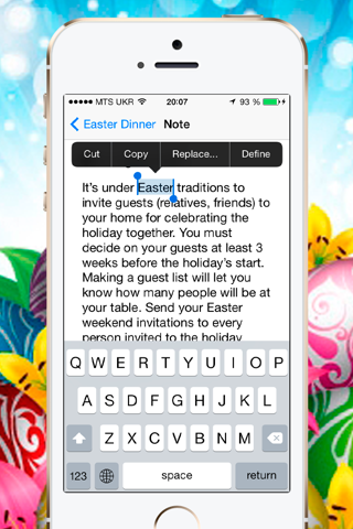 Easter Dinner Checklist screenshot 4