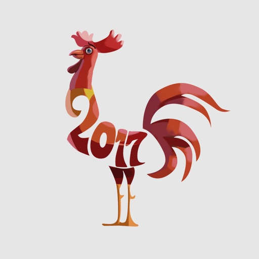 2017 Year of the Rooster icon