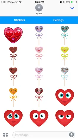 Game screenshot Heart Emoji - Love Emoticon Stickers for Texting hack