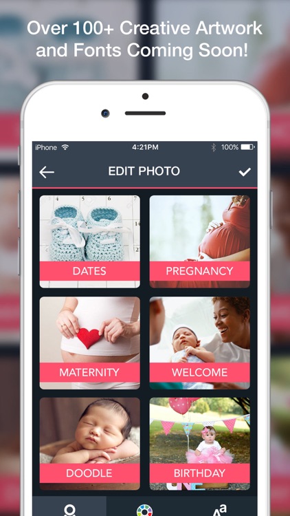 Baby Art- Baby Monthly Pictures & Baby Milestones screenshot-3