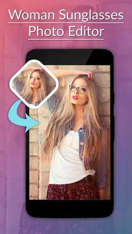 Game screenshot Woman Sunglasses Photo Editor -Sunglasses Stickers apk