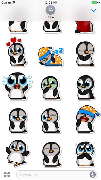 Louie - The Penguin Stickers