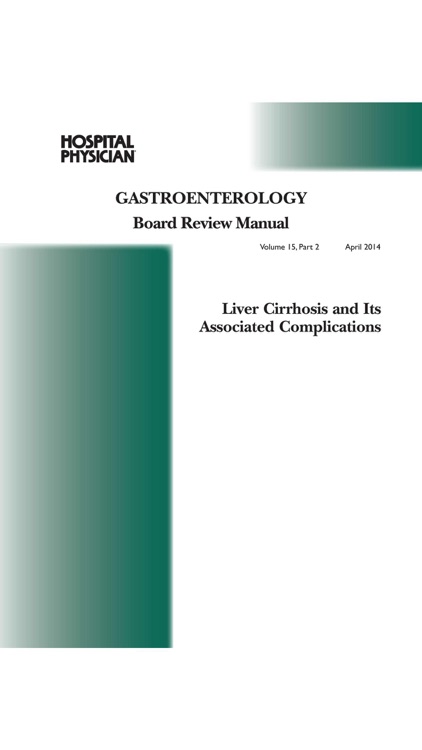 Gastroenterology Board Review