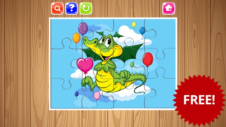 Dragon Jigsaw Puzzle Game Free For Kids and Adults