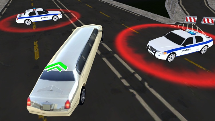 Limo Driver Escape Police Car Chase: Real Driving