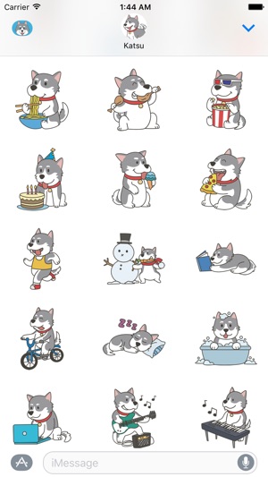 HuskyMoji - Siberian Husky Emoji