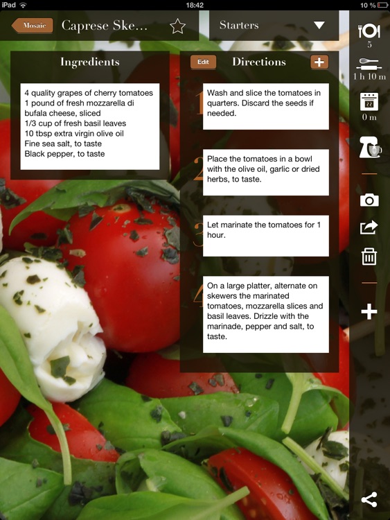CookPix, my own visual cookbook screenshot-4