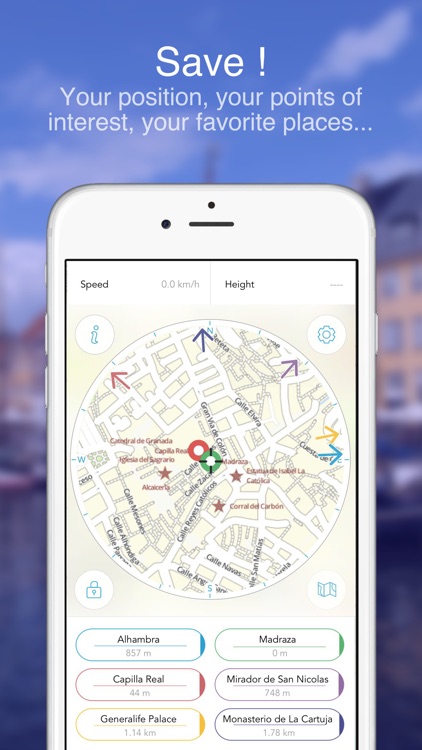 Granada on Foot : Offline Map