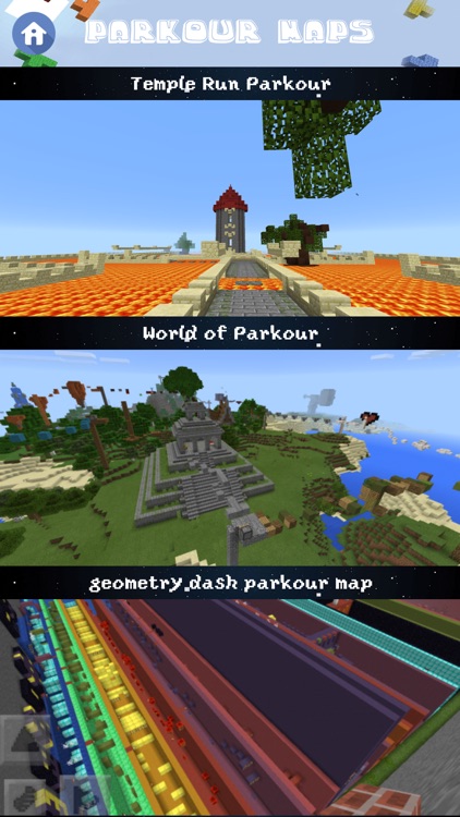 Free Parkour Maps for Minecraft Pocket Edition screenshot-3