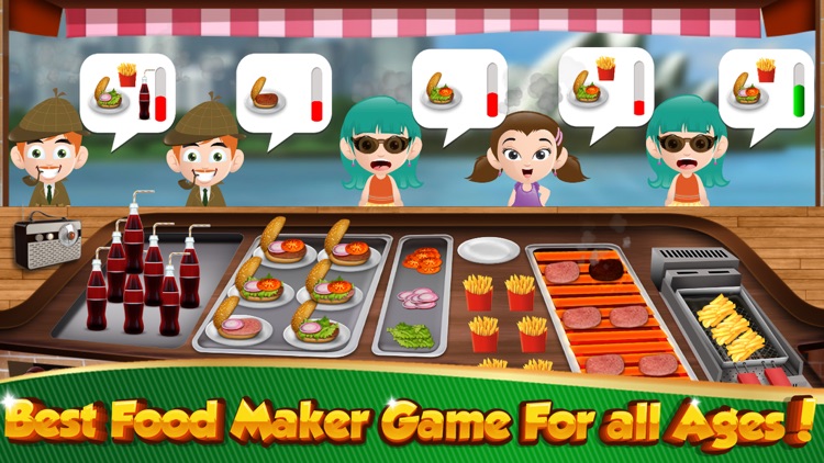 Cooking Games Burger - Kitchen Chef & Food Maker