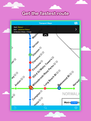 Скриншот из Los Angeles City Maps - Discover LAX MRT & Guides