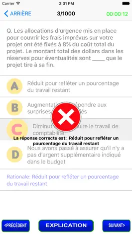 Game screenshot Préparation à l'examen PMP apk