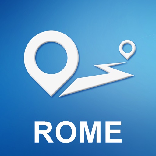 Rome, Italy Offline GPS Navigation & Maps icon