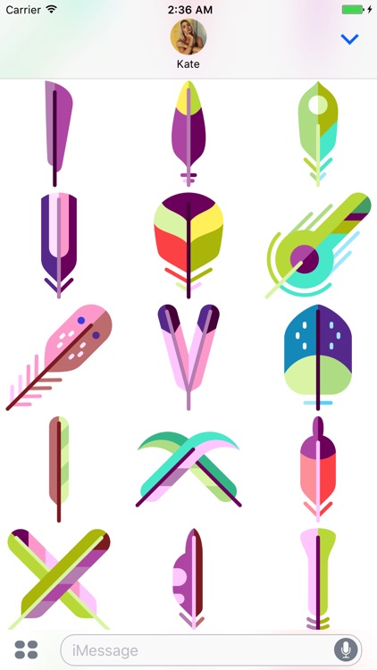 Feather Stickers screenshot-3