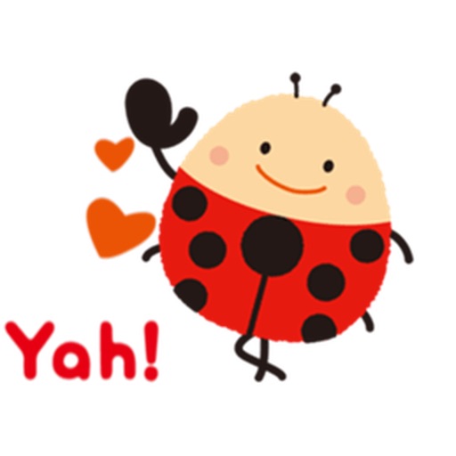 Lovely Ladybug Stickers icon