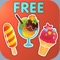 The shadow puzzle sweets. Educational game HD Free