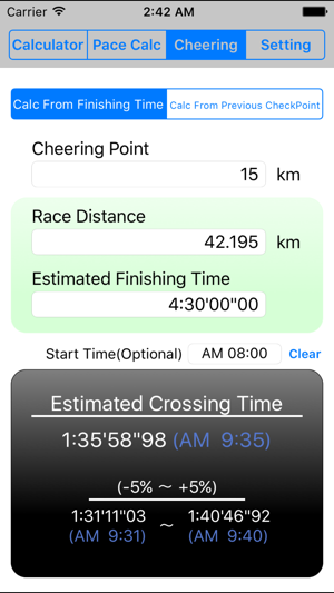 Calculator For Runner (CalcForRun)(圖5)-速報App