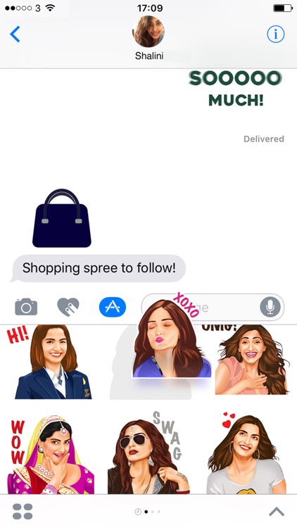 Sonam Kapoor Official Stickers screenshot-3