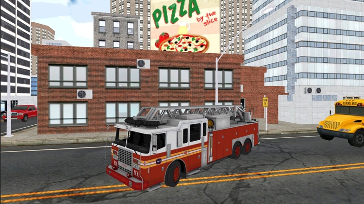 Fire-fighter 911 Emergency Truck Rescue Sim-ulator