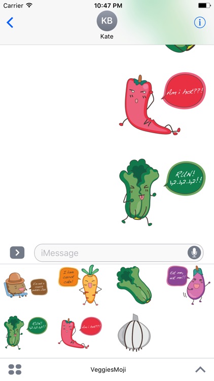 VeggiesMoji - Stickers for Vegans