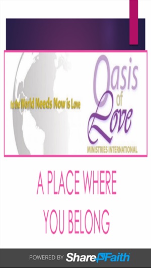 Oasis of Love Ministries Int'l(圖1)-速報App