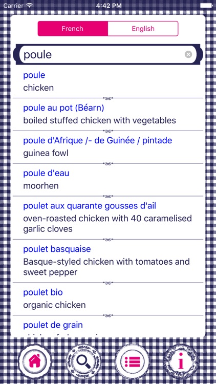 Culinary French A-Z Dictionary screenshot-4