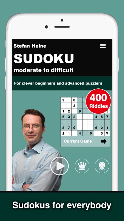 Stefan Heine Sudoku - moderate to difficult !