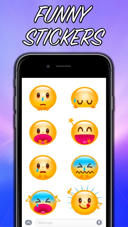 Funny Smiles > New Stickers! screenshot-3