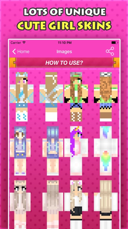 Girl Skins for Minecraft PE !! by Priti Mehta