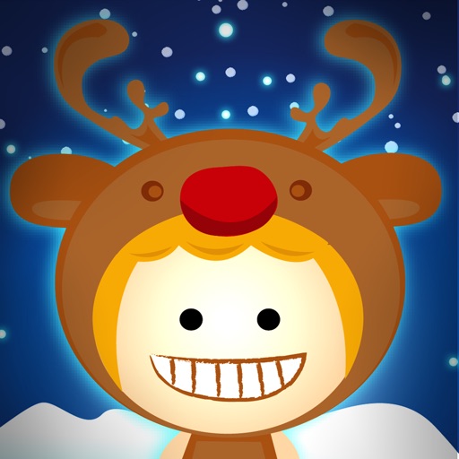 Reindeer Kid Christmas Jump - Mega Red Nose Leap FREE iOS App