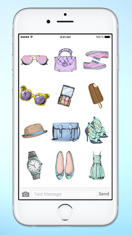 Stylish Girl Beauty and Fashion Sticker Pack 3 screenshot-4