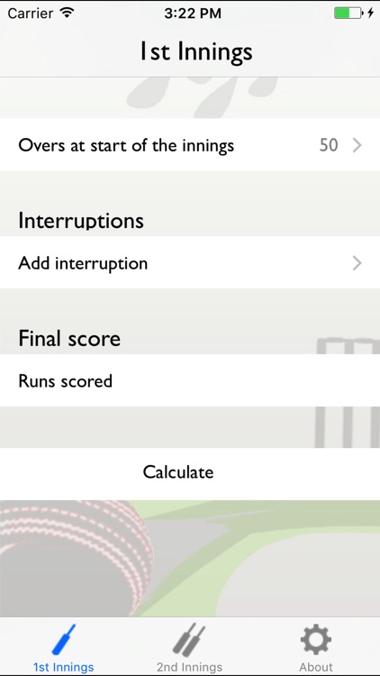 Duckworth-Lewis Calculator