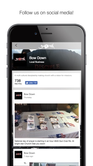 Bow Down Ministries App(圖3)-速報App