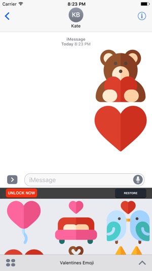 Valentine's Emoji FREE - Love Stickers f